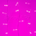 Светодиодная гирлянда ARD-CURTAIN-CLASSIC-2000x3000-CLEAR-760LED Pink (230V, 60W)