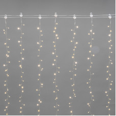 Гирлянда Светодиодный занавес из росы Фейерверк 3х2м 600 LED ТЕПЛЫЙ БЕЛЫЙ IP20 230В NEON-NIGHT