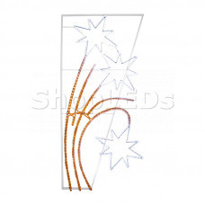 Фигура световая "Звездный фейерверк" размер 85*175 см NEON-NIGHT